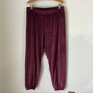VS‎ Pink Velvet Joggers